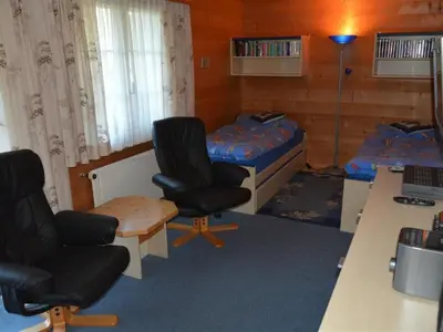 Ein Sitzbereich in der Unterkunft Apartment Eichhorn by Interhome
