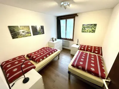 Ein Bett oder Betten in einem Zimmer der Unterkunft Apartment Linder by Interhome