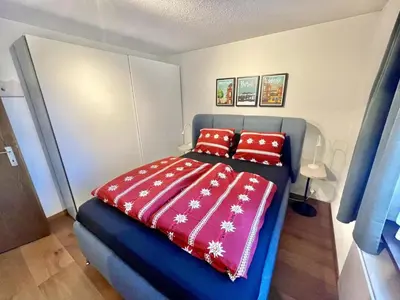Ein Bett oder Betten in einem Zimmer der Unterkunft Apartment Linder by Interhome