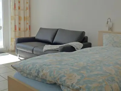 Ein Sitzbereich in der Unterkunft Apartment Amici-2 by Interhome