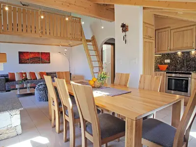 Küche/Küchenzeile in der Unterkunft Apartment Edelweiss A-1 by Interhome
