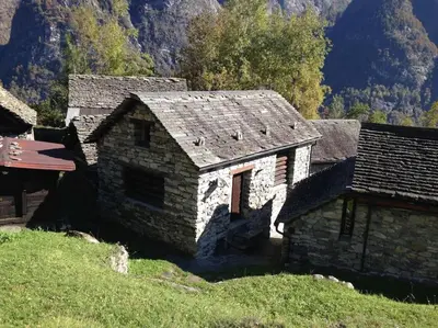 Naturlandschaft in der Nähe des Chalets