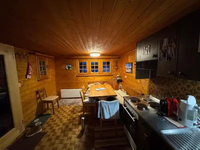 Küche/Küchenzeile in der Unterkunft Chalet in Niederwald