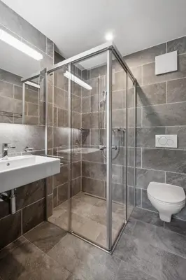 Ein Badezimmer in der Unterkunft Chalet Ksara by Mrs Miggins