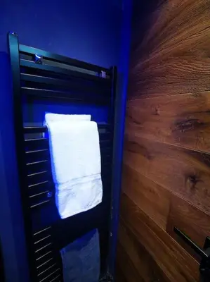 Ein Bett oder Betten in einem Zimmer der Unterkunft Charmante Loft Wohnung in den Bergen