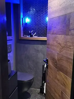 Ein Badezimmer in der Unterkunft Charmante Loft Wohnung in den Bergen