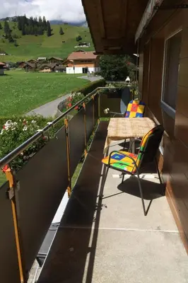 Ein Balkon oder eine Terrasse in der Unterkunft Apartment Aloa by Interhome