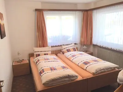 Ein Bett oder Betten in einem Zimmer der Unterkunft Ferienhaus Perle