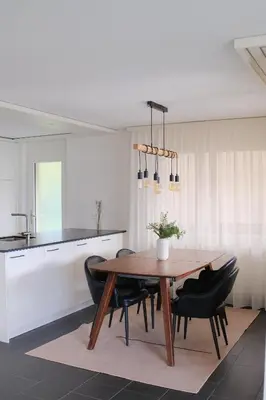 Grundriss der Unterkunft The Bluemlisalp, a private holiday flat with the lake of Thun view