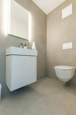 Ein Badezimmer in der Unterkunft Stockhorn Apartment - Aare Jungfrau AG