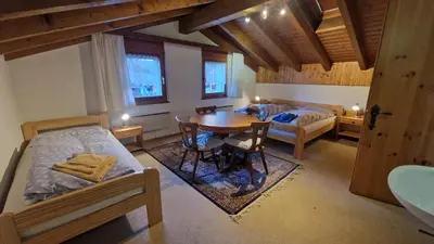 Ein Bett oder Betten in einem Zimmer der Unterkunft Apartment Etzel