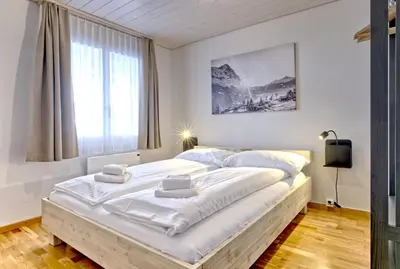 Ein Bett oder Betten in einem Zimmer der Unterkunft Apartment Babice 4,5 - GRIWA RENT