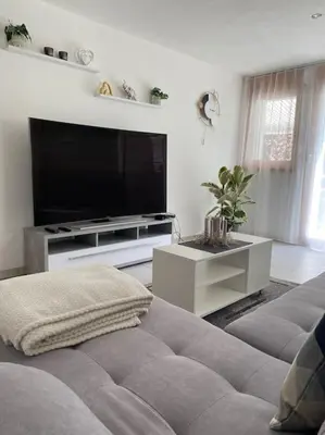 TV/Unterhaltungsangebot in der Unterkunft Zentrale Wohnung in ruhiger Lage in Baltschieder
