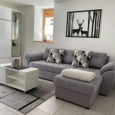 Zentrale Wohnung in ruhiger Lage in Baltschieder
