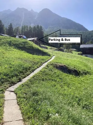 Naturlandschaft in der Nähe der Ferienwohnung