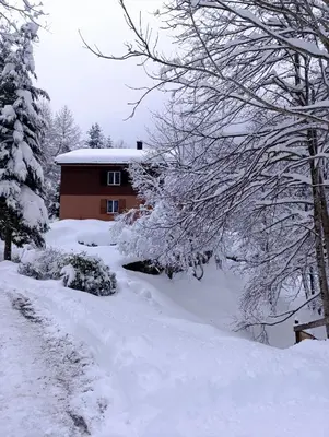 Ferienhaus Bärschwendi im Winter