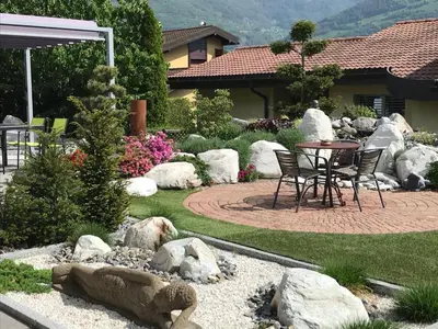 Ein Garten an der Unterkunft B&B à la Madeleine
