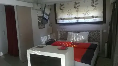 TV/Unterhaltungsangebot in der Unterkunft B&B à la Madeleine