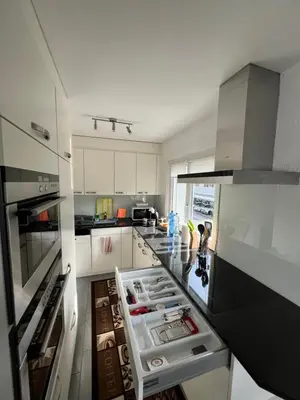 Küche/Küchenzeile in der Unterkunft Diamant Apartment