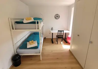 Ein Bett oder Betten in einem Zimmer der Unterkunft Wunderschöne Villa mit Privatstrand