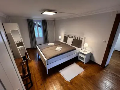Ein Bett oder Betten in einem Zimmer der Unterkunft Casa Sciresee