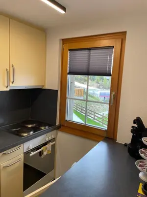 Küche/Küchenzeile in der Unterkunft Chalet La Montanara