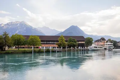 Naturlandschaft in der Nähe des Hostels