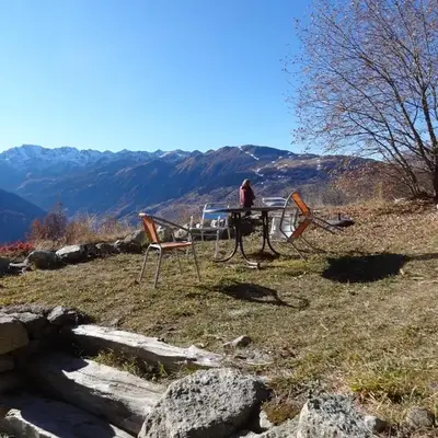 Chalet Lana in sonniger