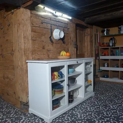 Die Bibliothek im Ferienhaus