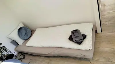Ein Bett oder Betten in einem Zimmer der Unterkunft Interlaken 20min mit privater Quelle