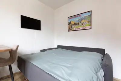 TV/Unterhaltungsangebot in der Unterkunft Tourbillon