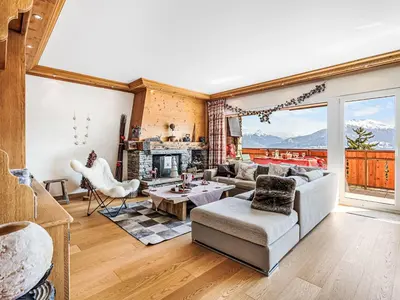Ein Sitzbereich in der Unterkunft Apartment Bridina n-1 by Interhome