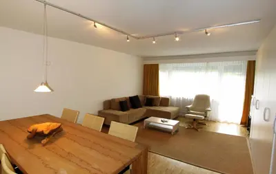 Ein Sitzbereich in der Unterkunft Haus Cristal