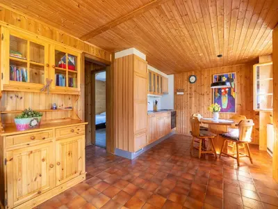 Küche/Küchenzeile in der Unterkunft Chalet Verrel near Aletsch Ski Gondolas