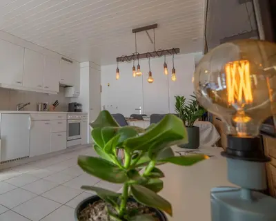 Küche/Küchenzeile in der Unterkunft Chalet Bächlerhaus