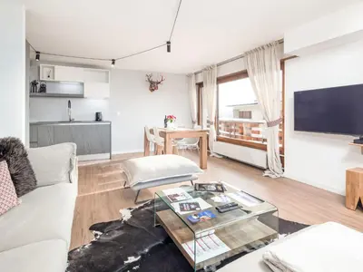 Ein Sitzbereich in der Unterkunft Apartment Rond-Point Apt- 20 by Interhome