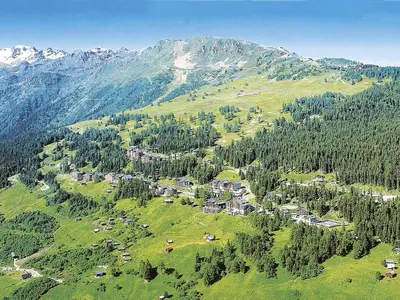 Naturlandschaft in der Nähe des Chalets