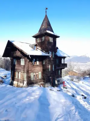 Chalet de La Tour Mayens de Sion 4 Vallées im Winter