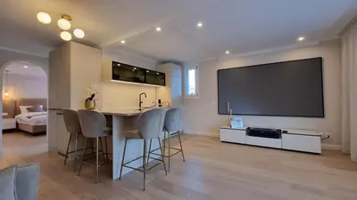 TV/Unterhaltungsangebot in der Unterkunft Chalet Lakeview