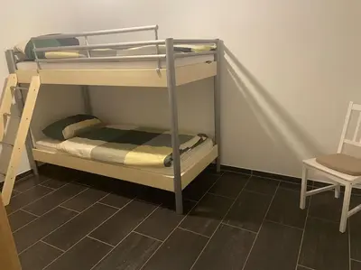 Ein Bett oder Betten in einem Zimmer der Unterkunft Komfortable Wohnung