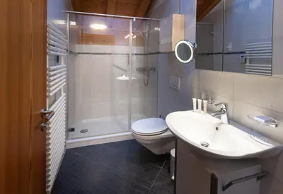 Ein Badezimmer in der Unterkunft Haus Malva by Zermatt Premium Apartments