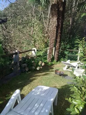 Ein Garten an der Unterkunft Brilago 1