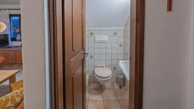 Ein Badezimmer in der Unterkunft Brilago 1
