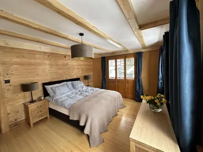 Ein Bett oder Betten in einem Zimmer der Unterkunft Apartment Almenrausch EG by Interhome