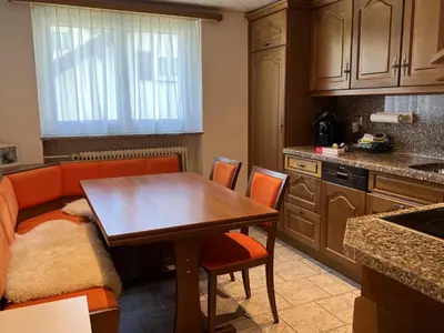Küche/Küchenzeile in der Unterkunft Ferienwohnung Michels
