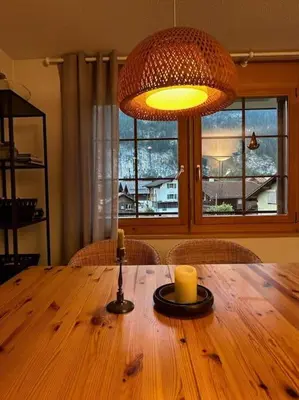 Grundriss der Unterkunft Charming apartment in Kandersteg