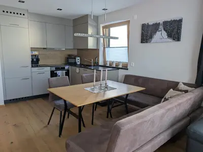 Küche/Küchenzeile in der Unterkunft BnB Bellavista Apartment