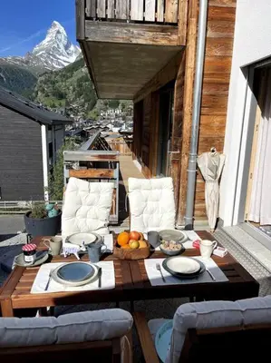 Grundriss der Unterkunft Matterhorn view 2 bedroom