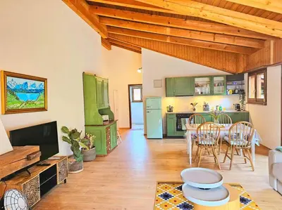 Küche/Küchenzeile in der Unterkunft Sawasdee Jungfrau Apartment
