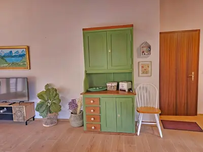 Küche/Küchenzeile in der Unterkunft Sawasdee Jungfrau Apartment